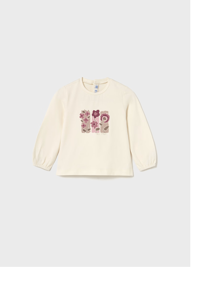 Mayoral Kız Bebek 3'lü Taytlı Takım 18-36 Ay Ekru