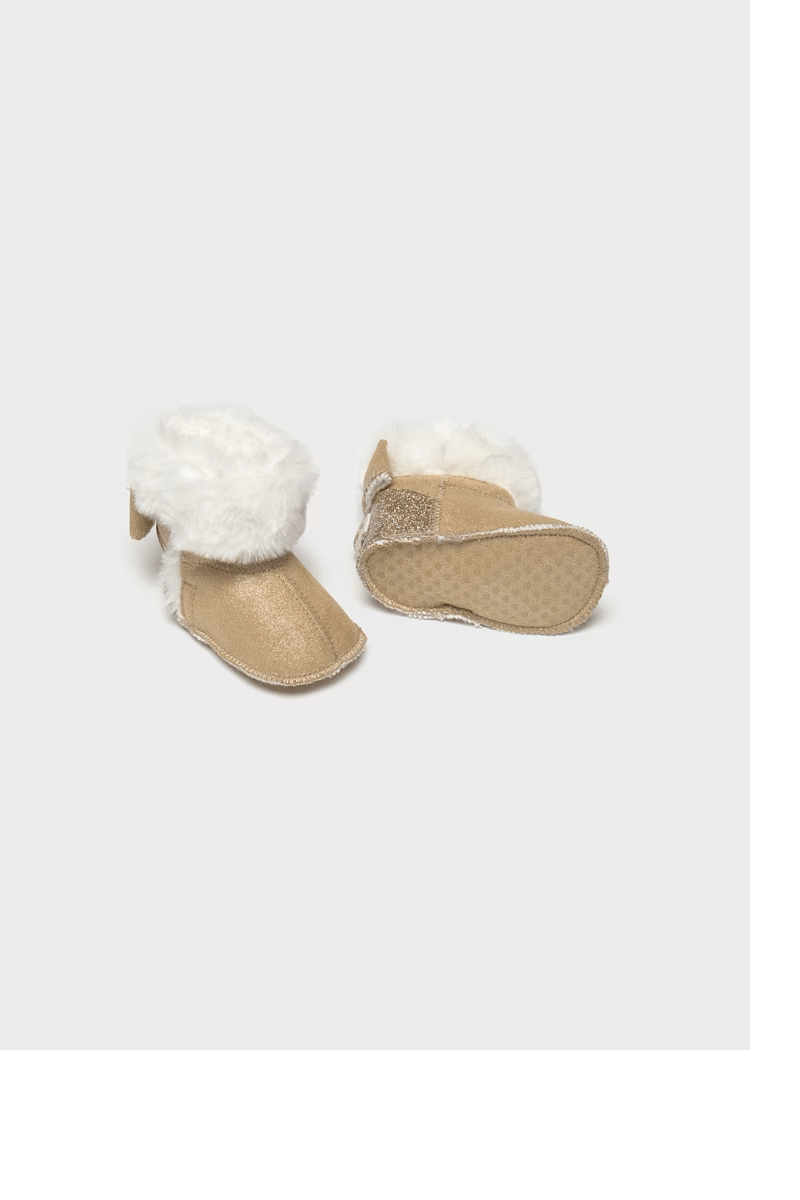 Mayoral Kız Bebek Yenidoğan Bot 17-19 Numara Bej