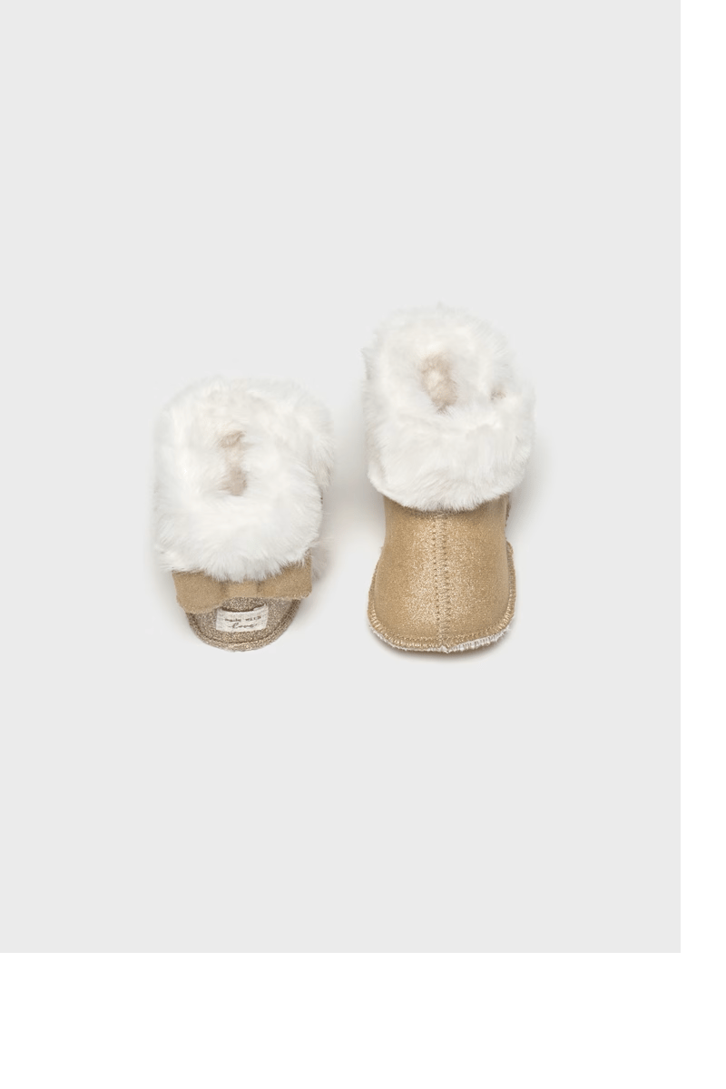 Mayoral Kız Bebek Yenidoğan Bot 17-19 Numara Bej