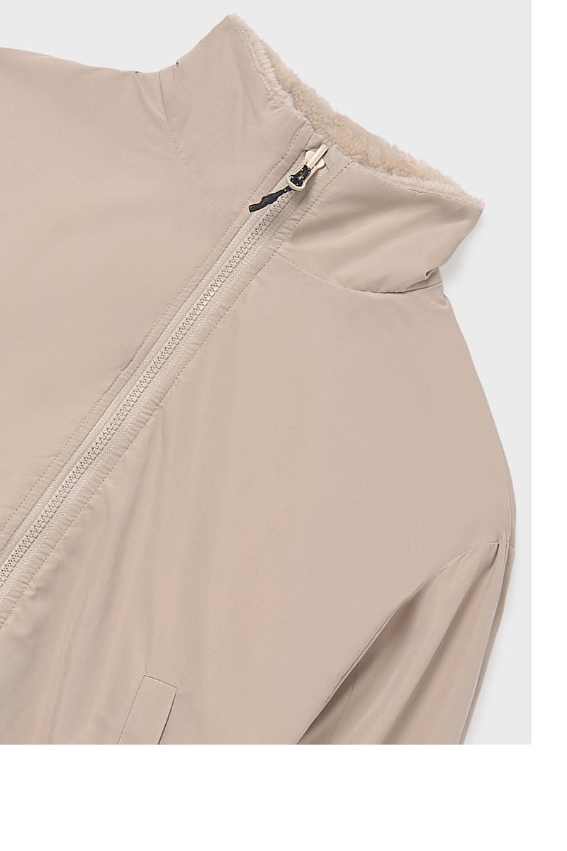 Mayoral Kız Çocuk Çift Taraflı Mont 10-14 Yaş Bej