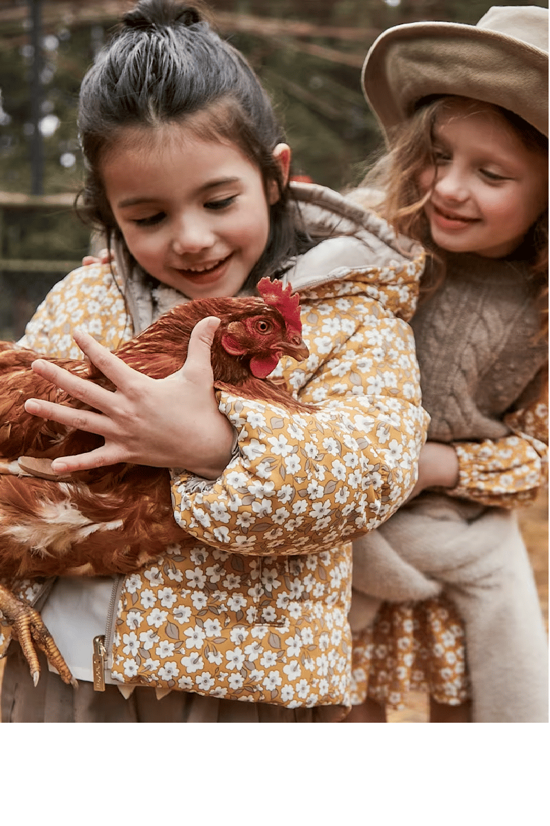 Mayoral Kız Çocuk Çift Taraflı Mont 4-8 Yaş Kahve