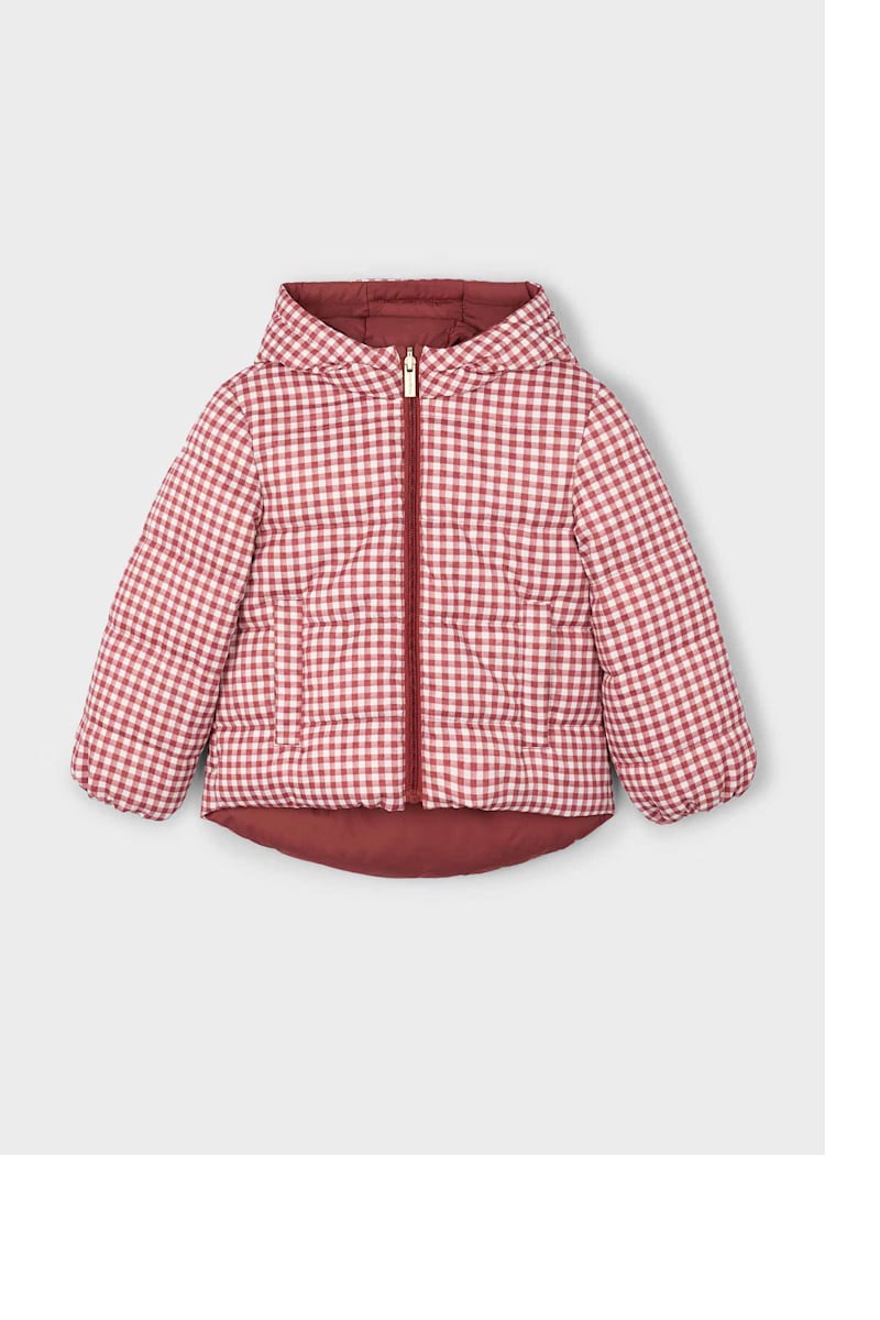 Mayoral Kız Çocuk Çift Taraflı Mont 4-8 Yaş Kırmızı