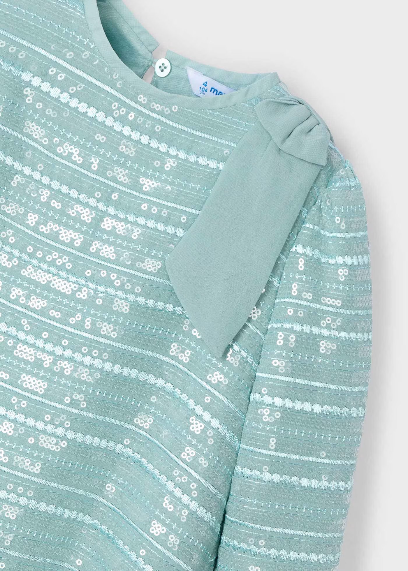 Mayoral Kız Çocuk Elbise Fantazi 4-8 Yaş YEŞİL