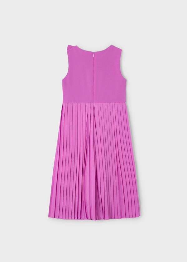 Mayoral Kız Çocuk Fiyonklu Tulum 6-10 Yaş Pembe