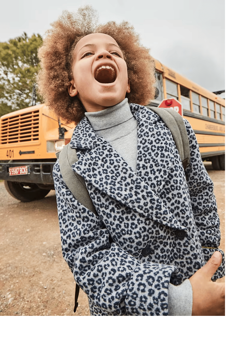 Mayoral Kız Çocuk Jakarlı Kaban 10-14 Yaş Gri