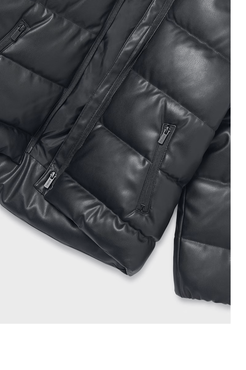 Mayoral Kız Çocuk Mont 10-14 Yaş Siyah