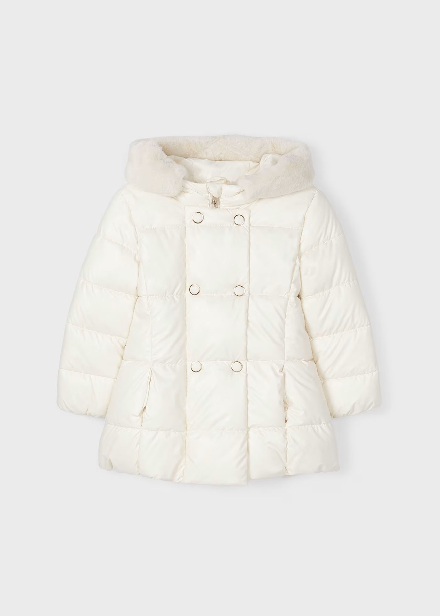 Mayoral Kız Çocuk Mont 4-9 Yaş BEJ