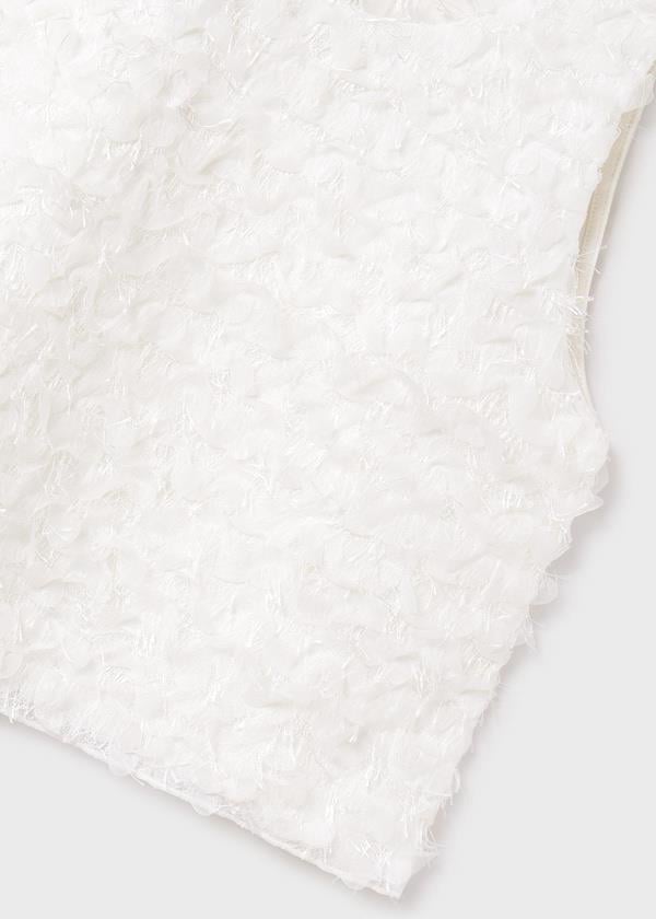 Mayoral Kız Çocuk Şık Bluz 10-14 Yaş Beyaz