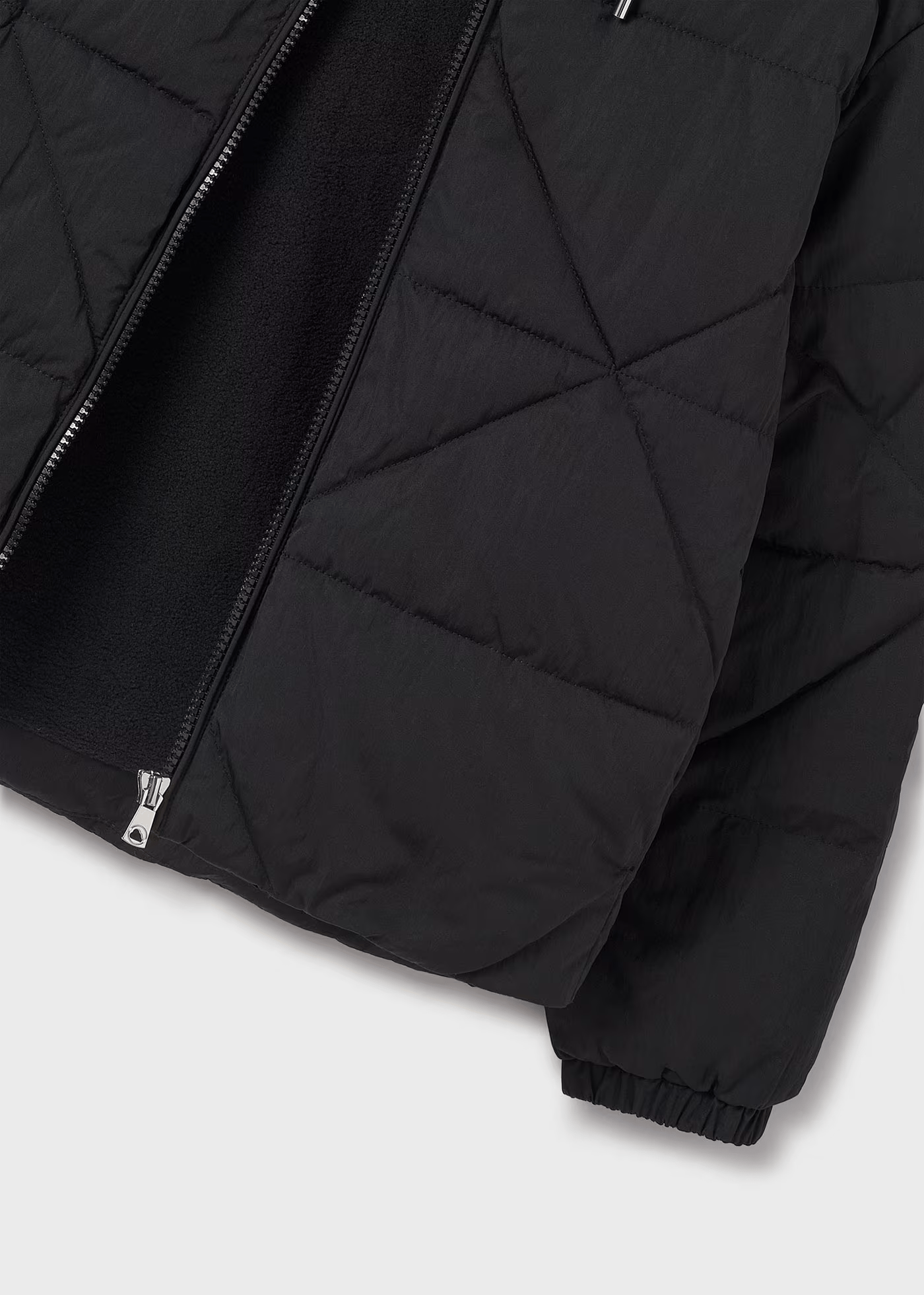 Mayoral Kız Çocuk Şişme Mont 10-16 yaş Siyah