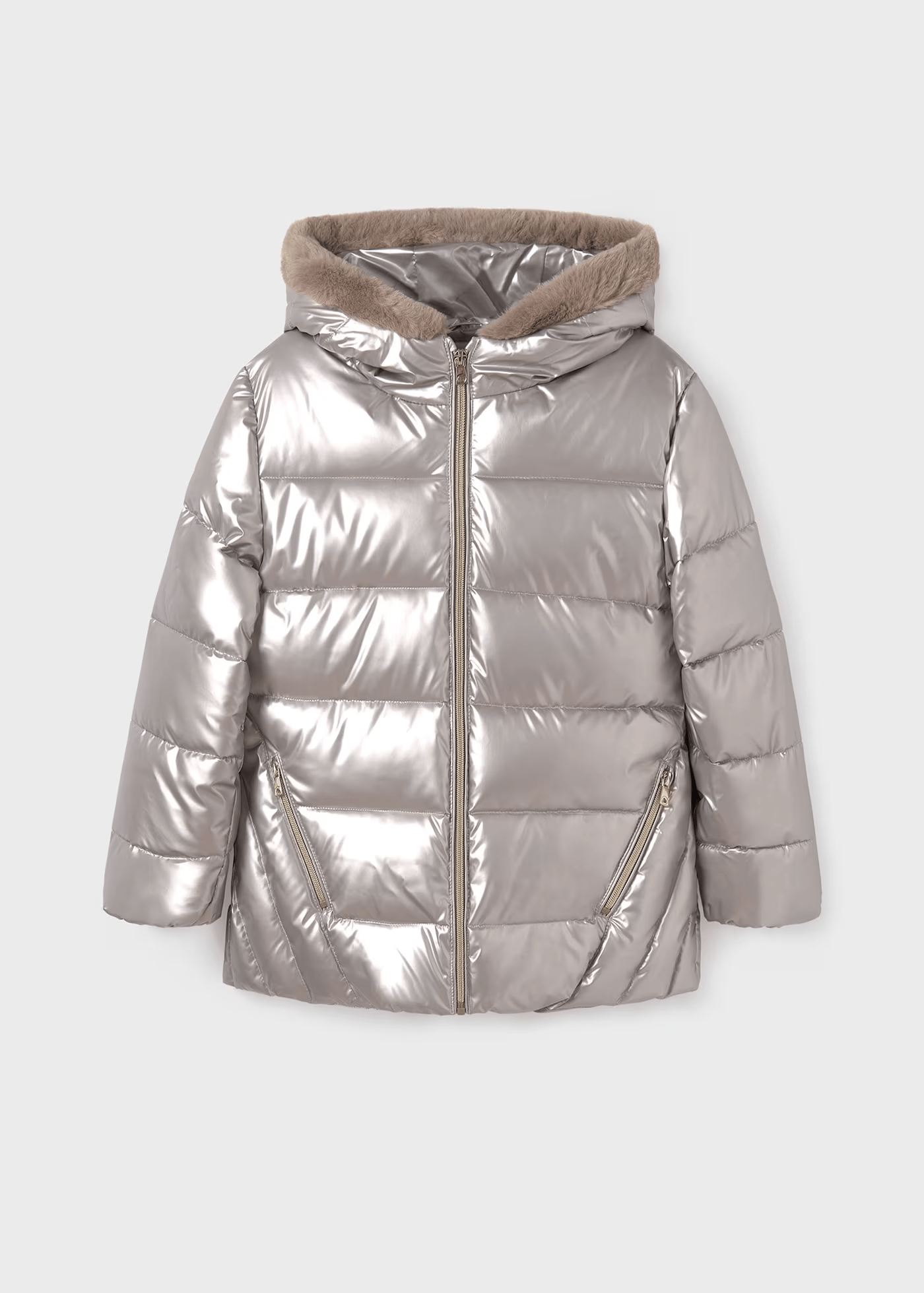 Mayoral Kız Çocuk Şişme Mont 10-16 Yaş GRİ