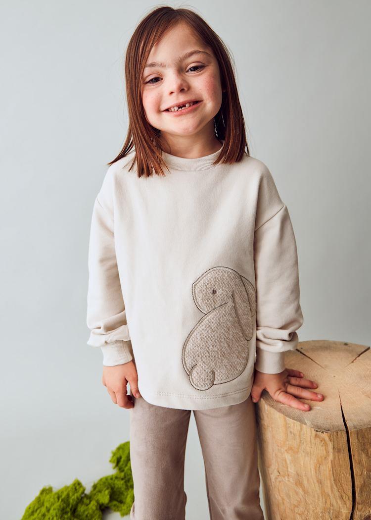 Mayoral Kız Çocuk Taytlı Takım 4-8Yaş Ekru