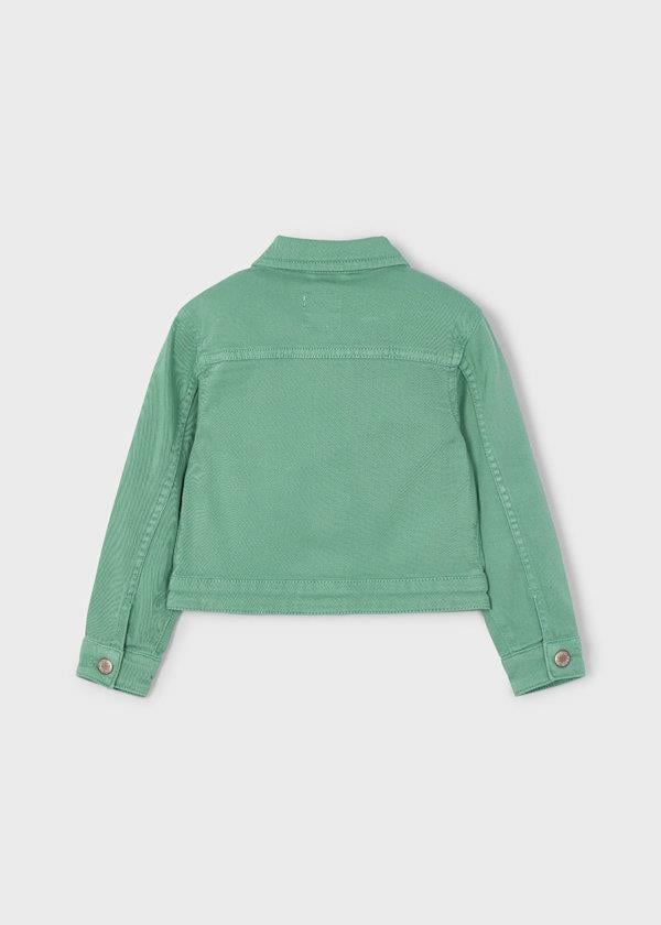 Mayoral Kız Çocuk Twill Ceket 4-8 Yaş Yeşil