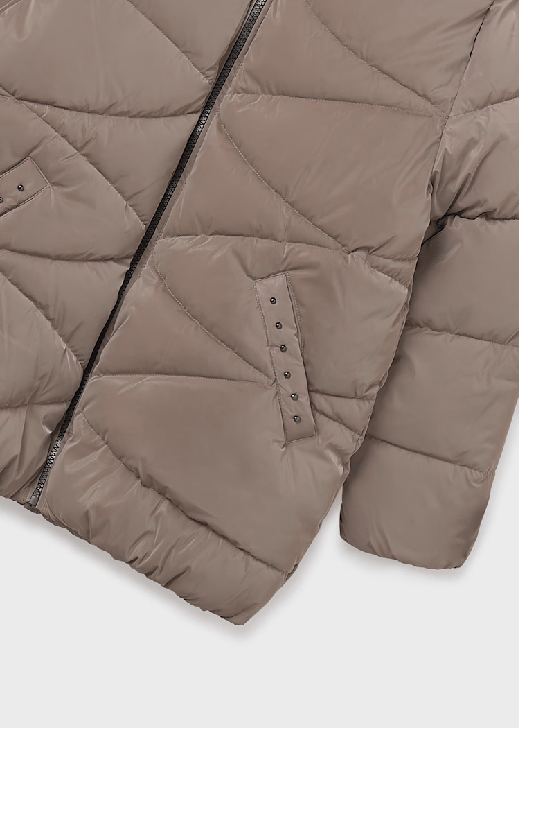 Mayoral Kız Çocuk Uzun Mont 10-16 Yaş Kahve