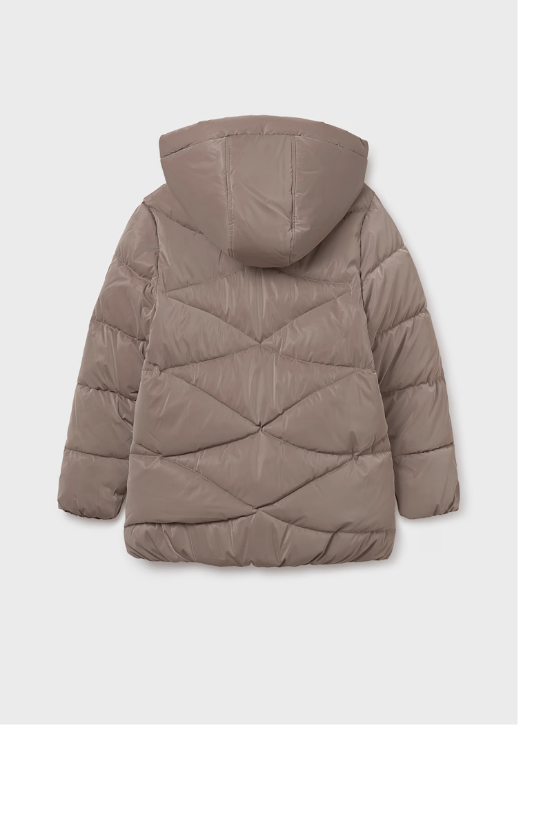 Mayoral Kız Çocuk Uzun Mont 10-16 Yaş Kahve