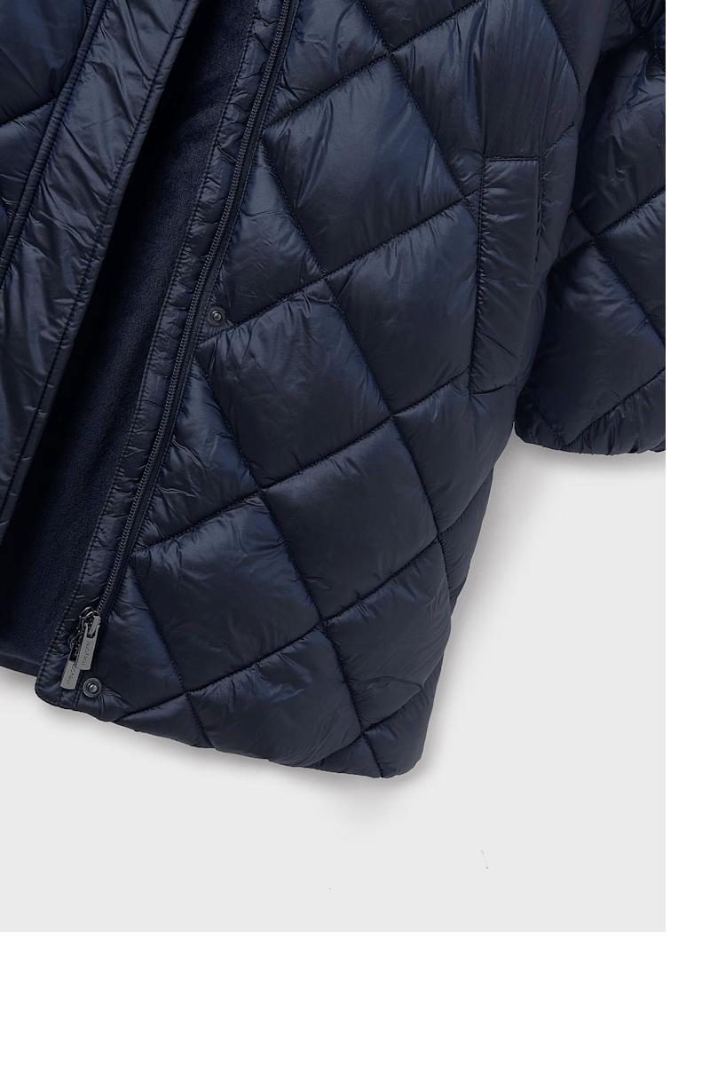 Mayoral Kız Çocuk Uzun Mont 10-16 Yaş Lacivert