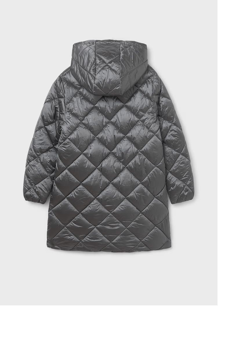 Mayoral Kız Çocuk Uzun Mont 10-16 Yaş Gri