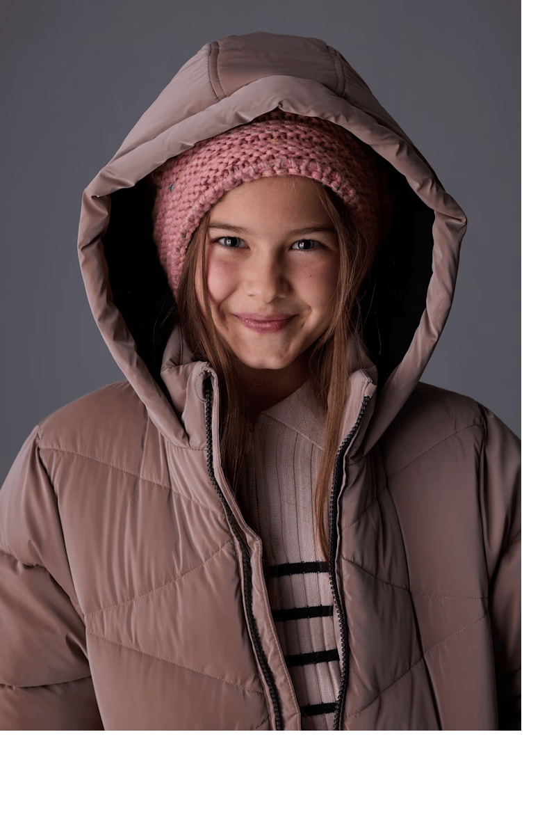 Mayoral Kız Çocuk Uzun Mont 10-16 Yaş Kahve