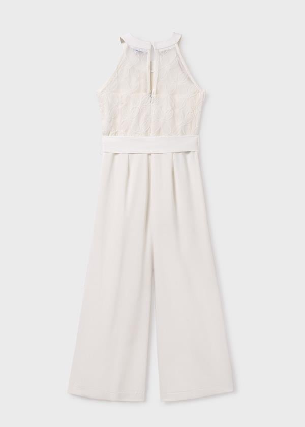 Mayoral Kız Çocuk Uzun Tulum 10-14 Yaş Krem