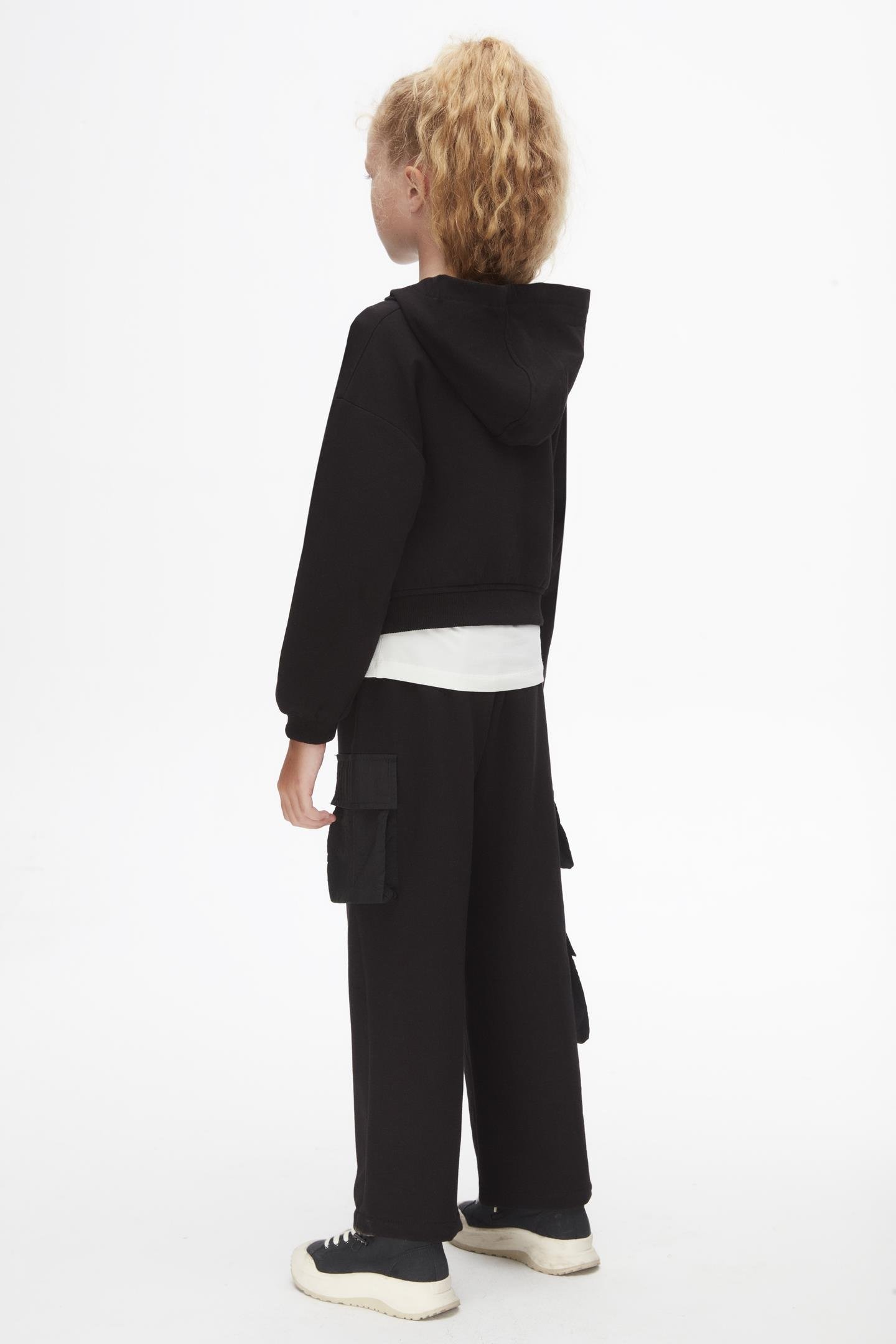 Nk Begin Fermuarlı Hırka 8-14 Yaş SİYAH