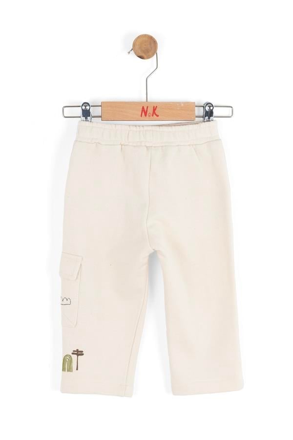 Nk Erkek Bebek Friend Pantolon 1-4 Yaş Krem