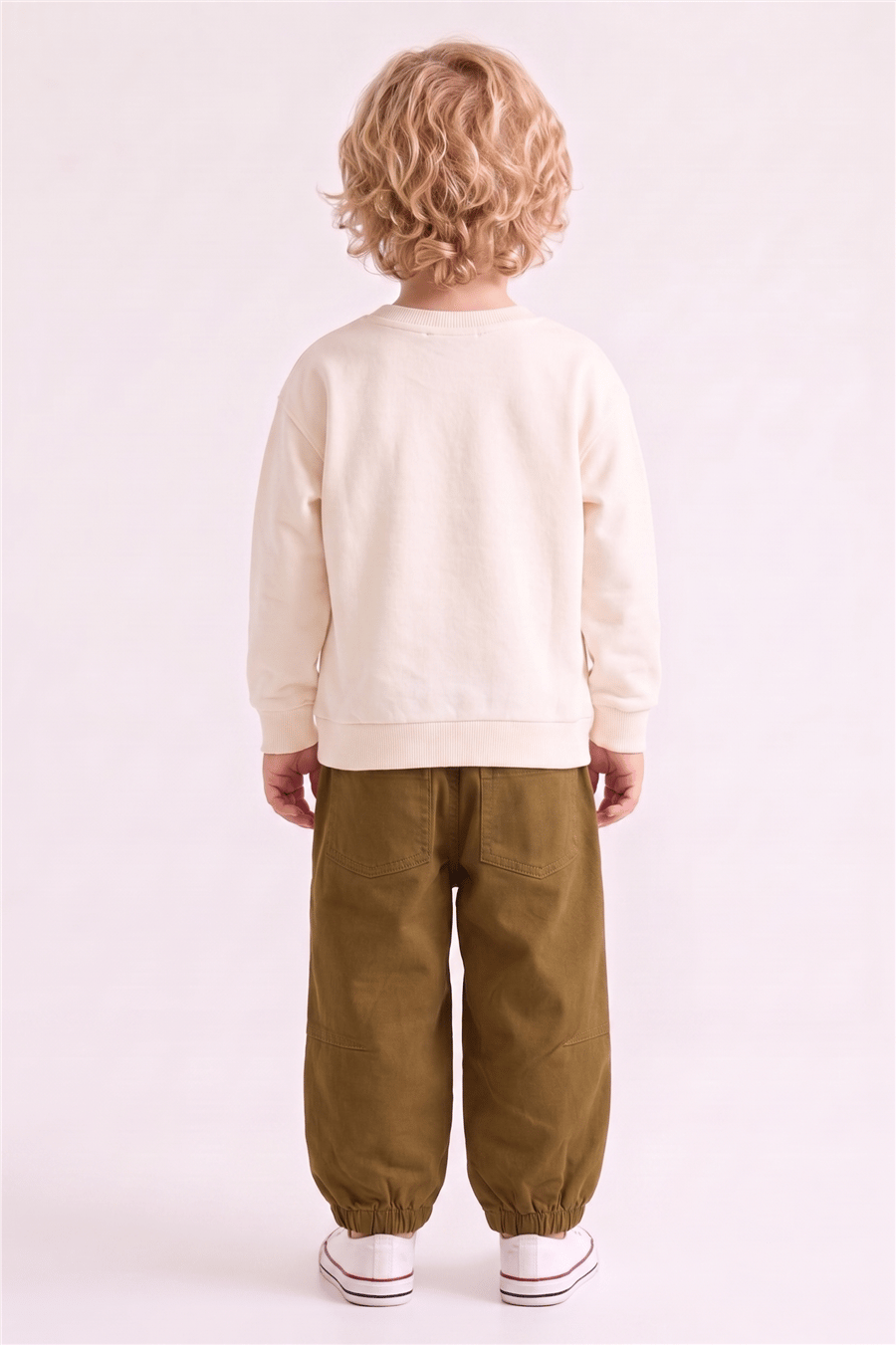 Nk Erkek Bebek Great Sweat 1-4 Yaş Krem