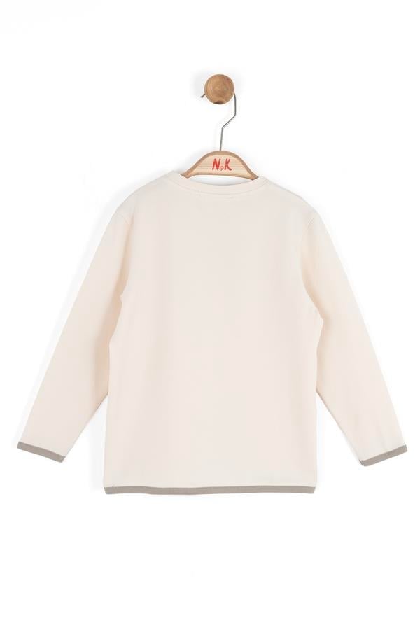 Nk Erkek Bebek New Sweatshirt 1-4 Yaş Gri