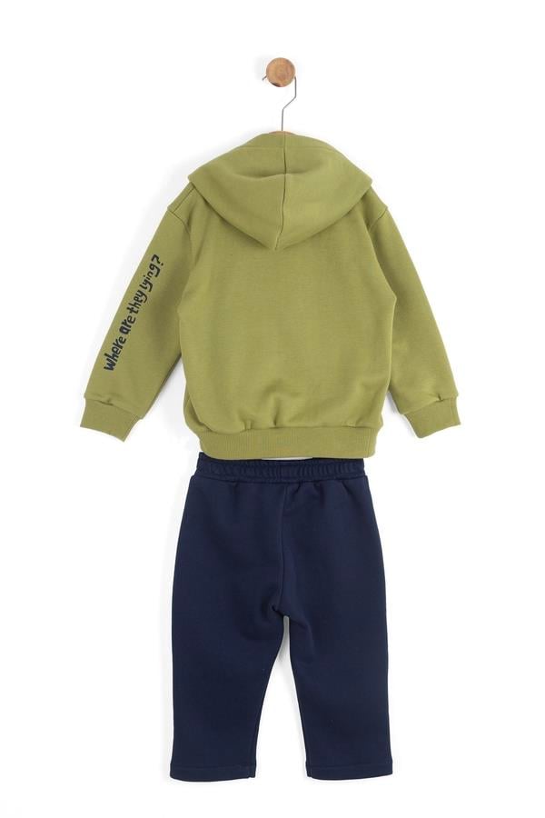 Nk Erkek Bebek Paint Eşofman Takım 1-4 Yaş Yeşil