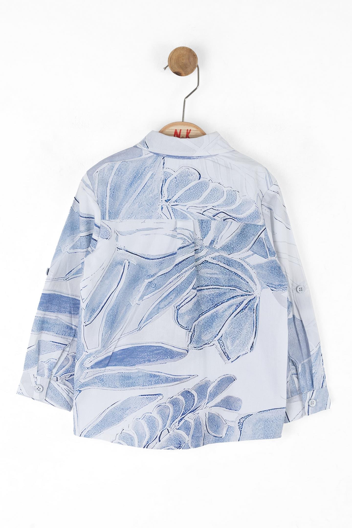 Nk Erkek Bebek Sardina Gömlek 1-4 Yaş Mavi