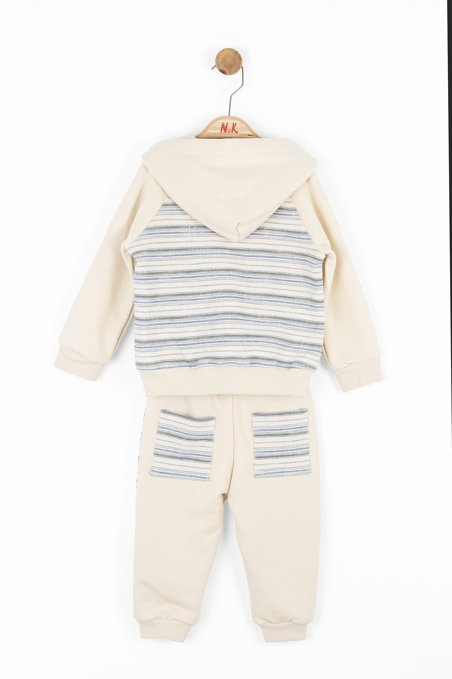 Nk Erkek Bebek Shape Eşofman Takım 1-4 Yaş KREM