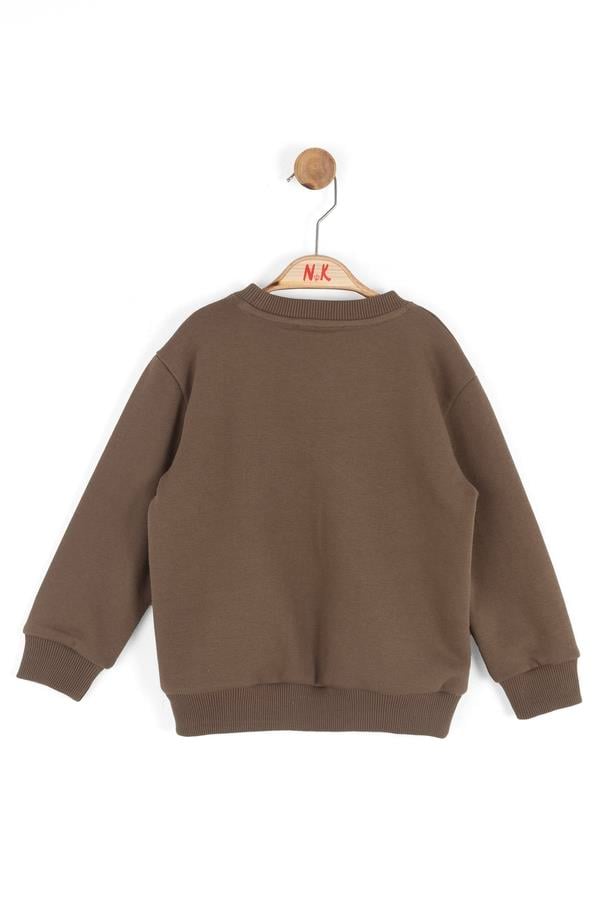Nk Erkek Bebek Wild Sweatshirt 1-4 Yaş Haki
