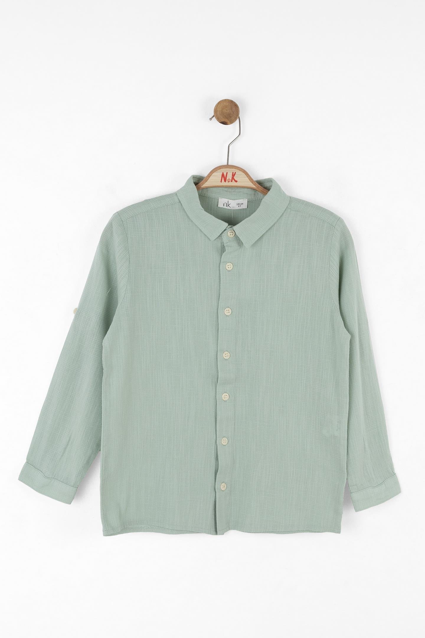 Nk Erkek Çocuk Atlantis Gömlek 8-14 Yaş Mint