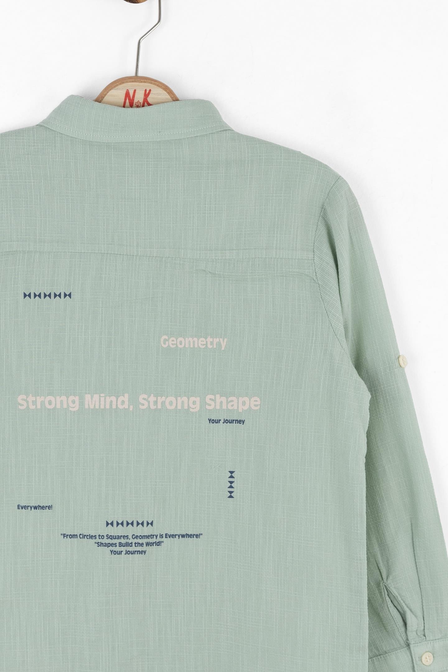 Nk Erkek Çocuk Atlantis Gömlek 8-14 Yaş Mint
