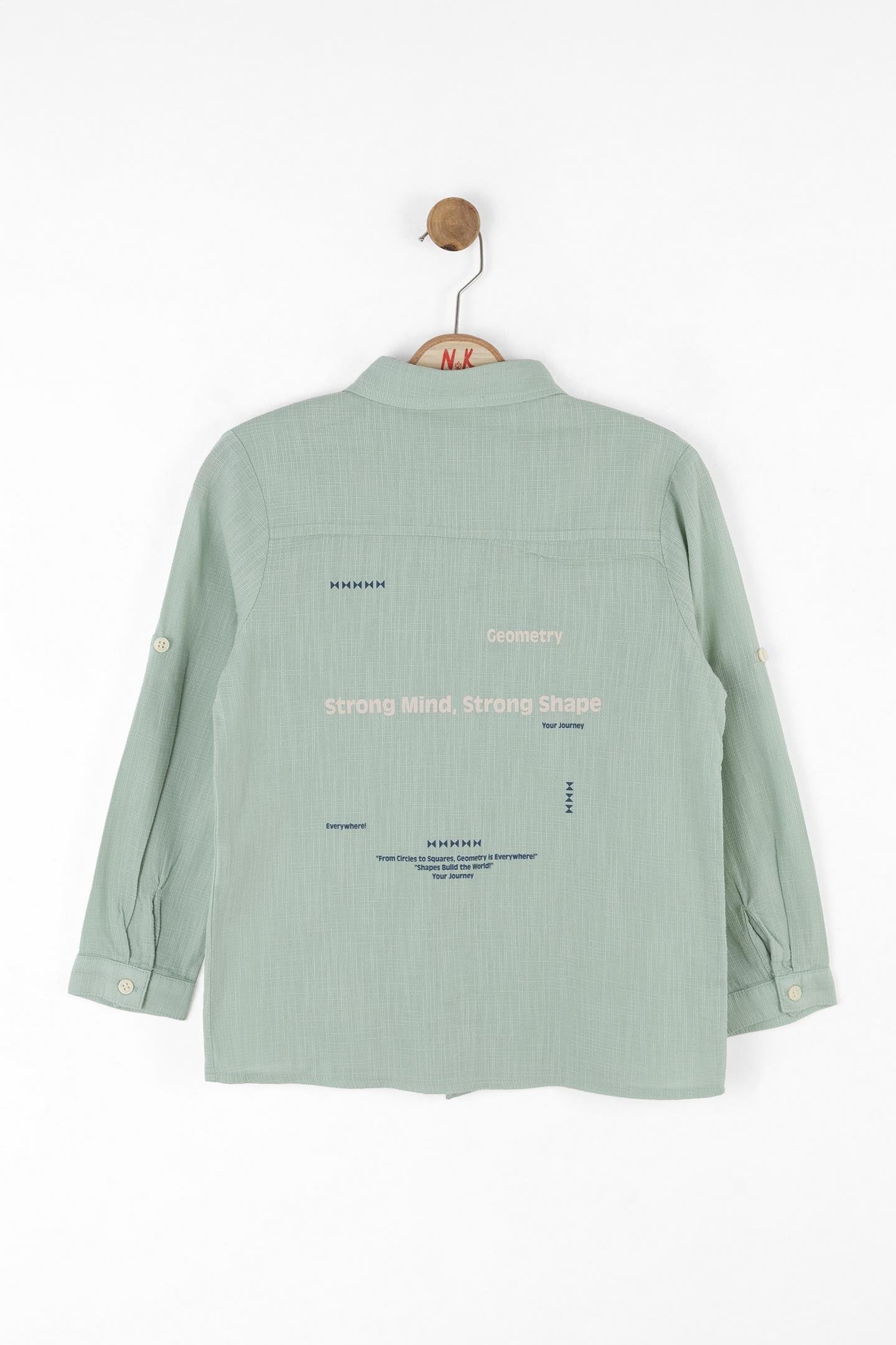 Nk Erkek Çocuk Atlantis Gömlek 8-14 Yaş Mint