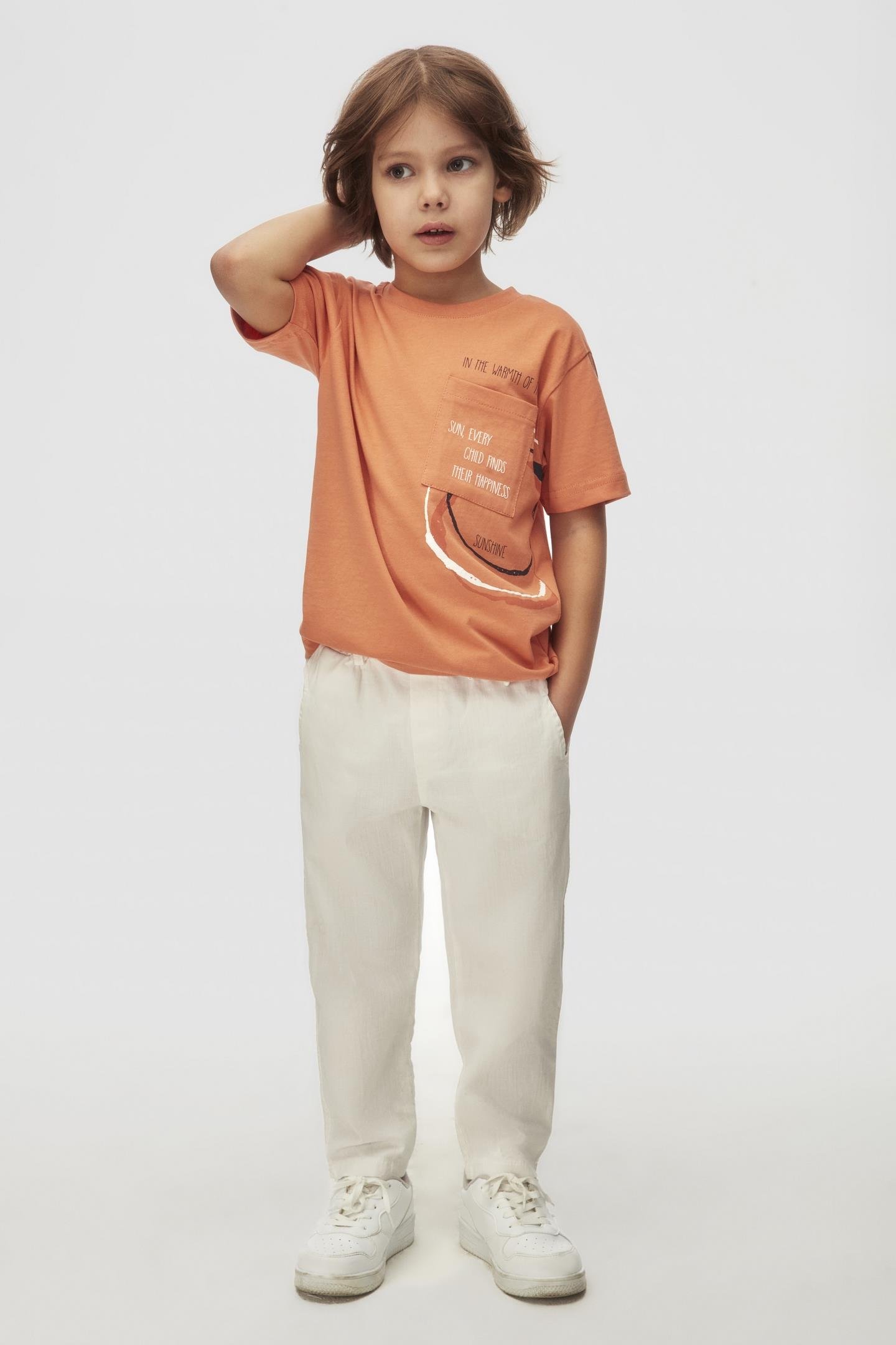 Nk Erkek Çocuk Blanc Pantolon 4-8 Yaş Beyaz