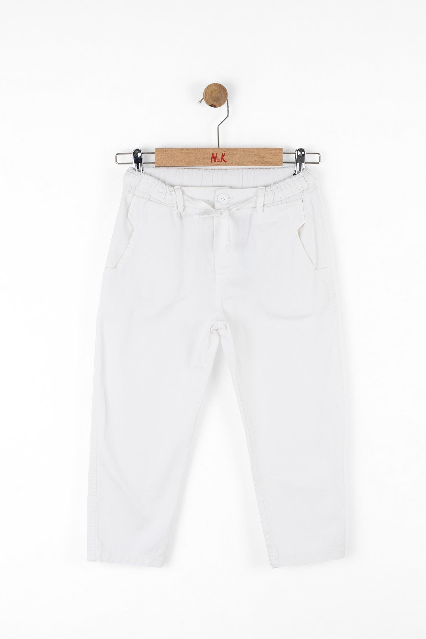 Nk Erkek Çocuk Blanc Pantolon 4-8 Yaş Beyaz