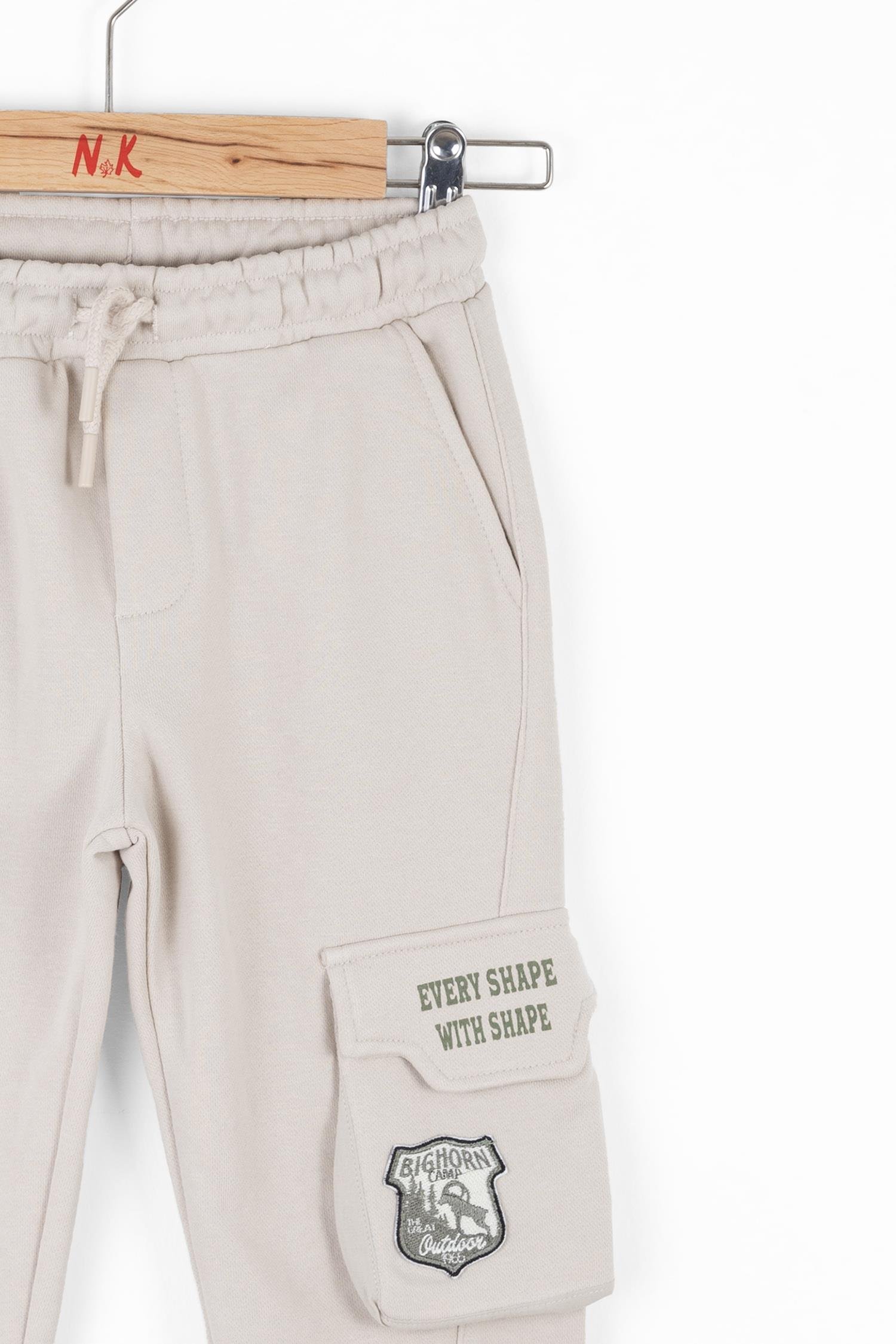 Nk Erkek Çocuk Camp Pantolon 4-8 Yaş KREM