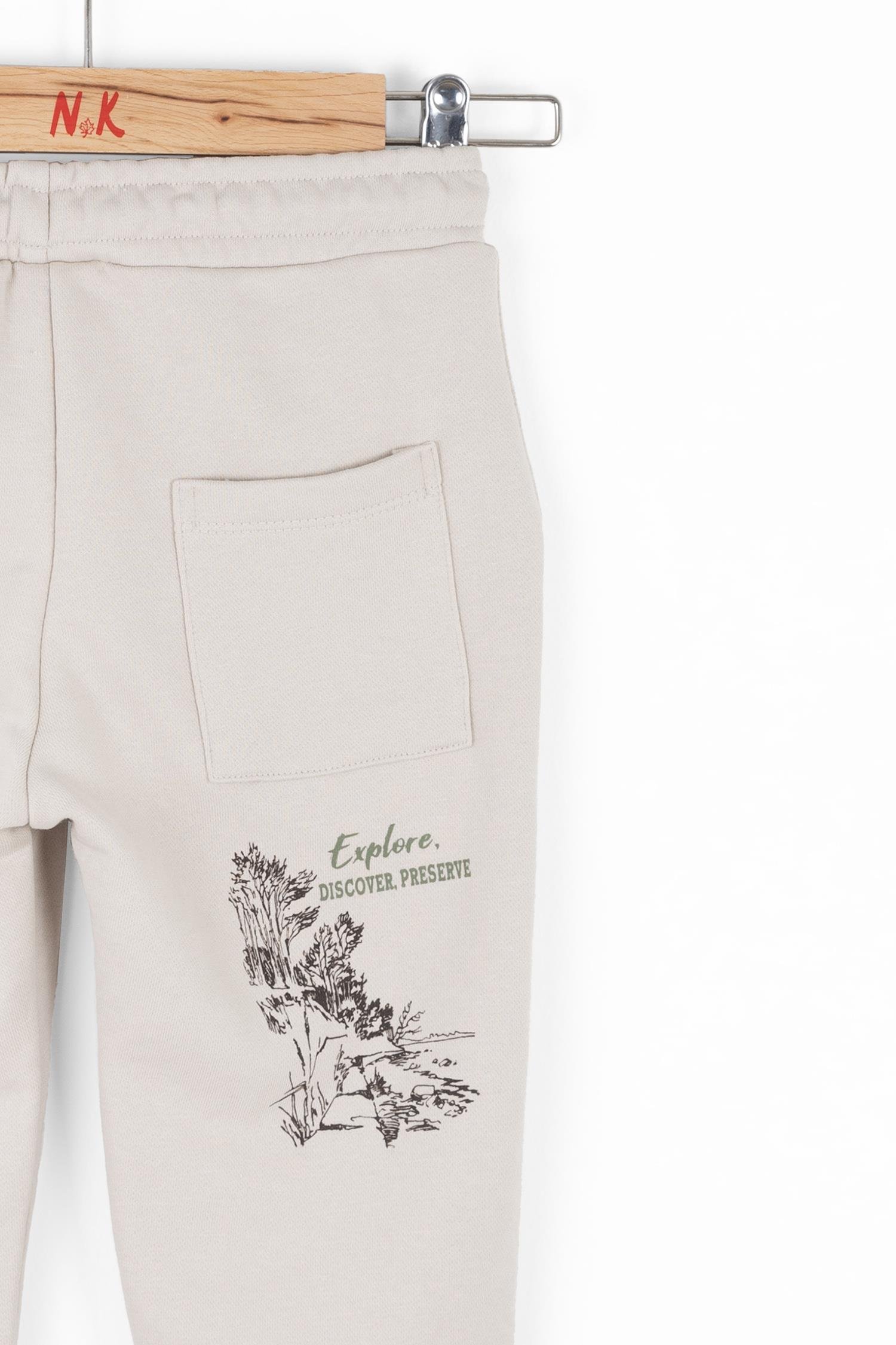 Nk Erkek Çocuk Camp Pantolon 4-8 Yaş KREM