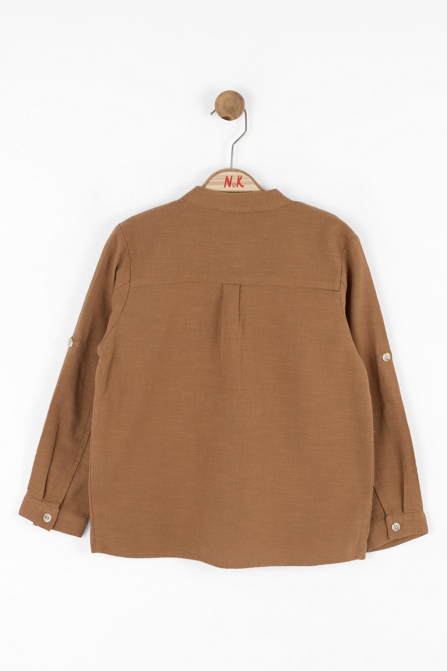 Nk Erkek Çocuk Cashew Gömlek 4-8 Yaş Kahve