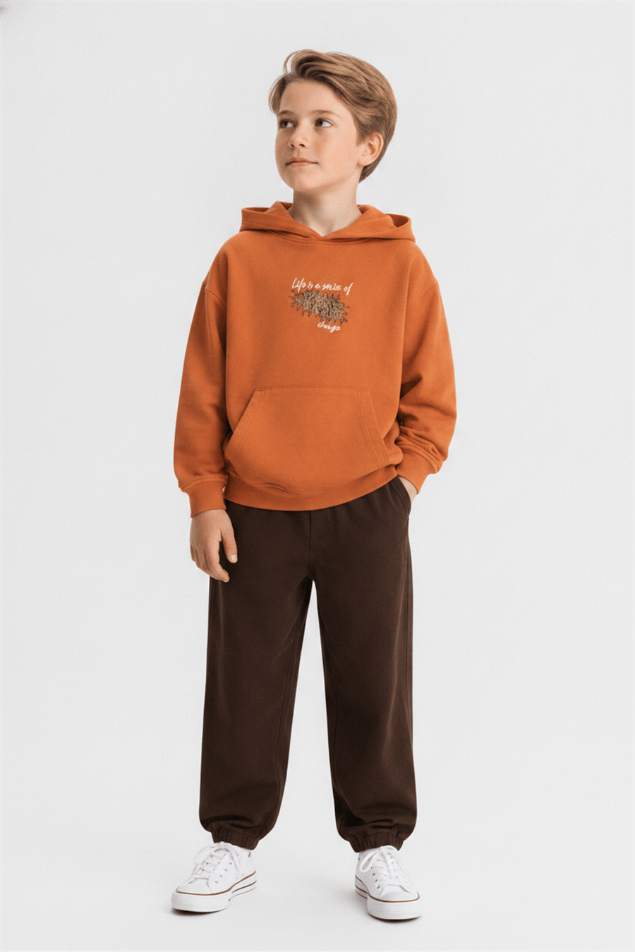 Nk Erkek Çocuk Change Sweat 8-14 Yaş Turuncu
