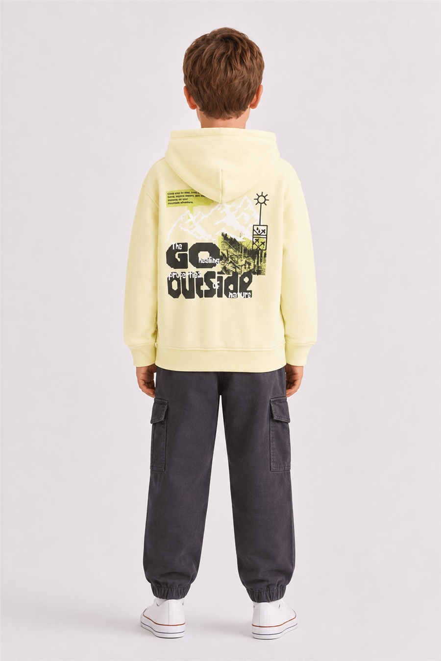 Nk Erkek Çocuk Clımber Sweat 4-8 Yaş Sarı