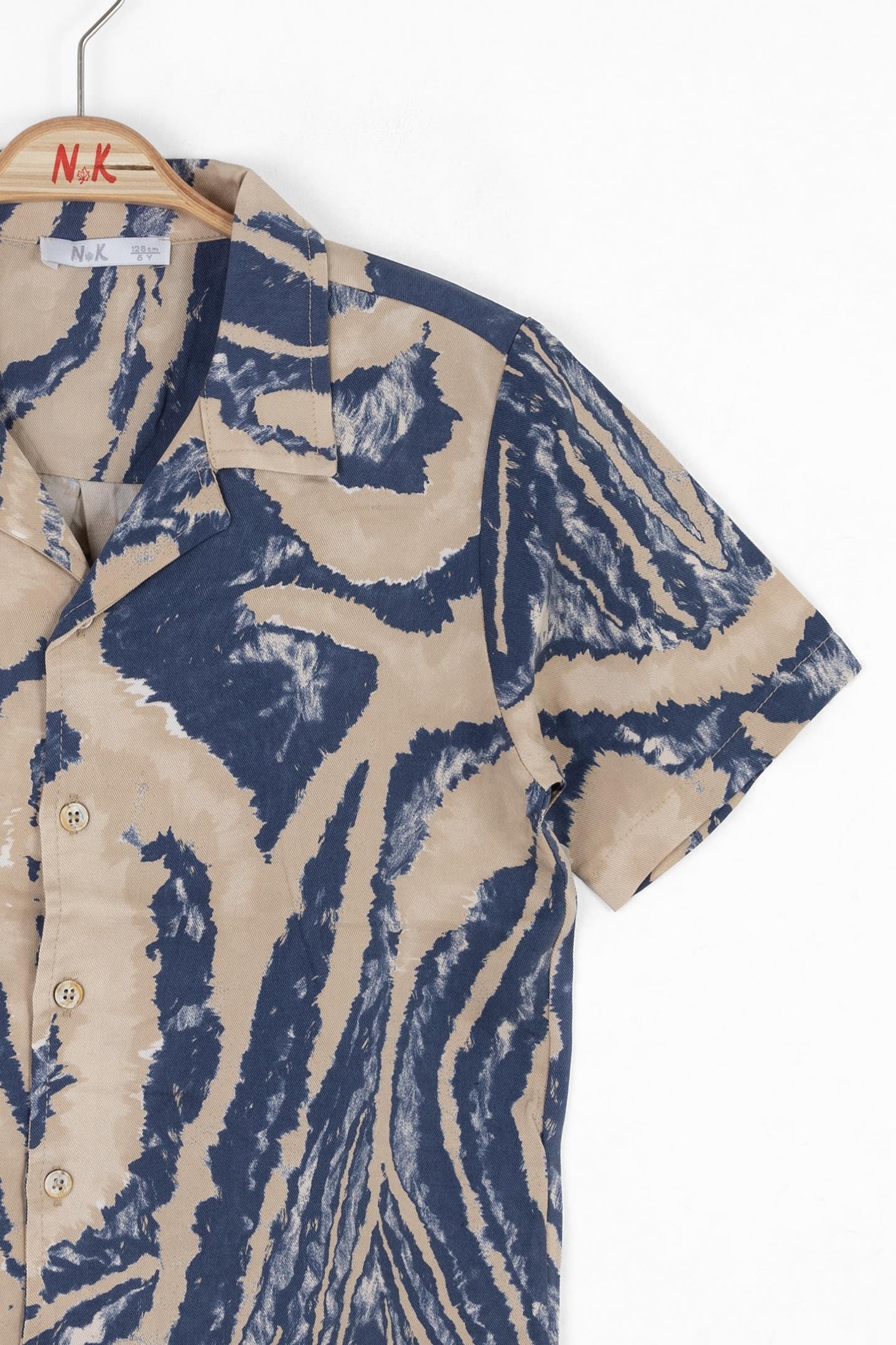 Nk Erkek Çocuk Colombes Gömlek 8-14 Yaş İndigo