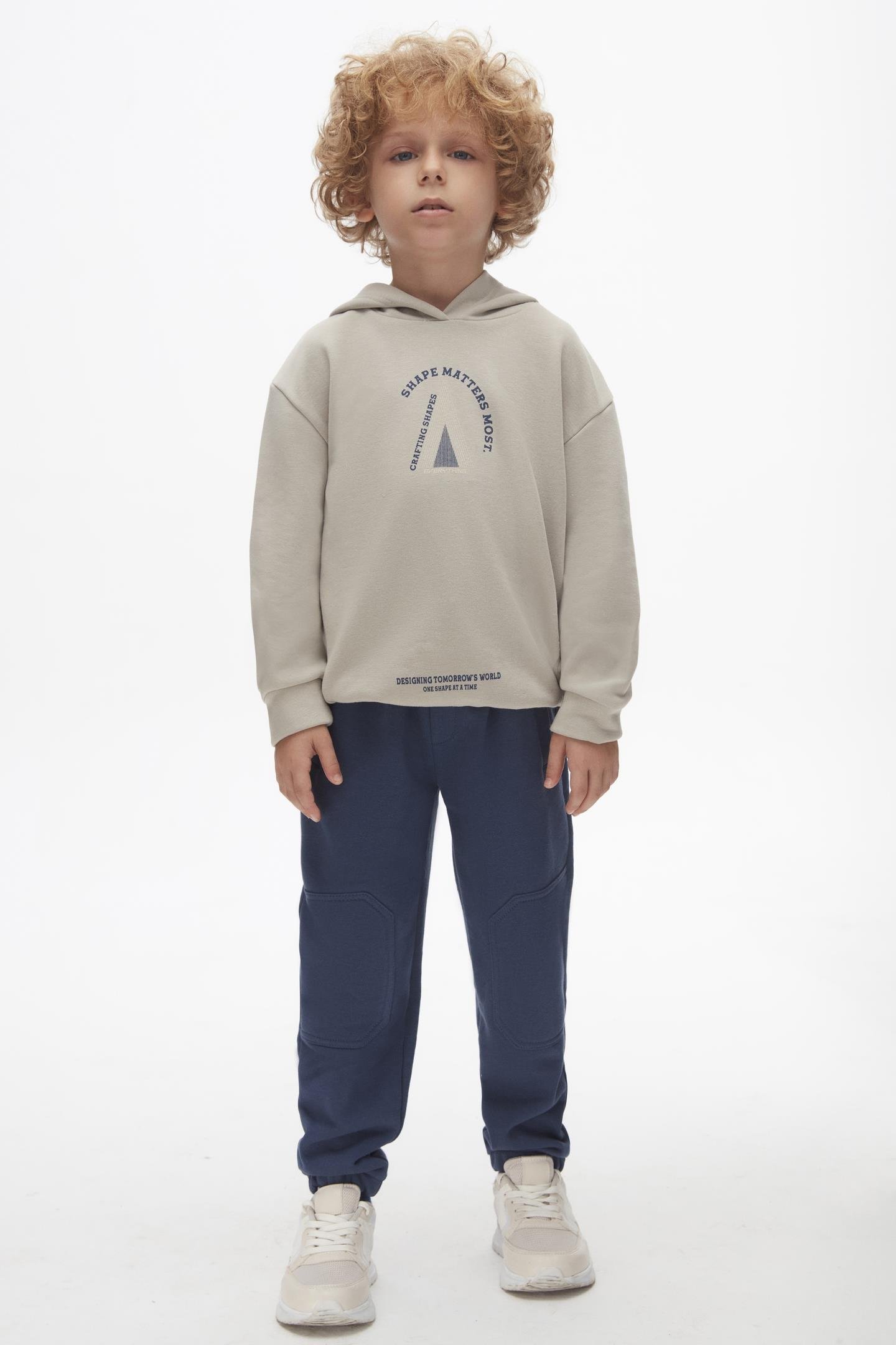 Nk Erkek Çocuk Craft Sweatshirt 4-8 Yaş GRİ