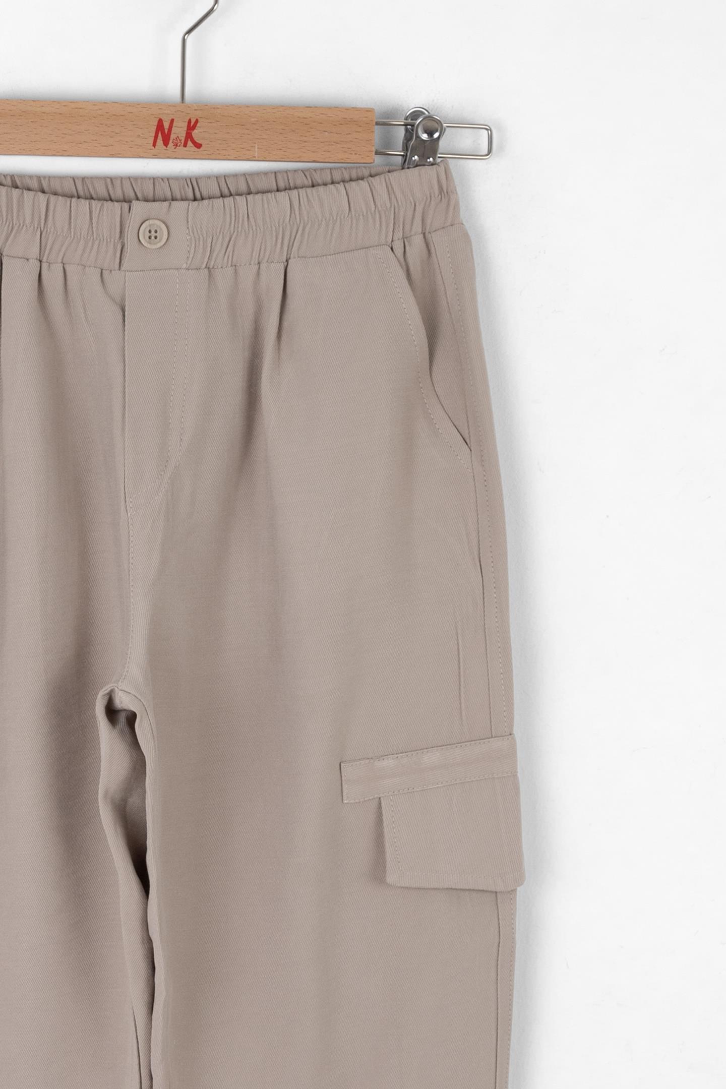 Nk Erkek Çocuk Cuban Pantolon 8-14 Yaş VİZON