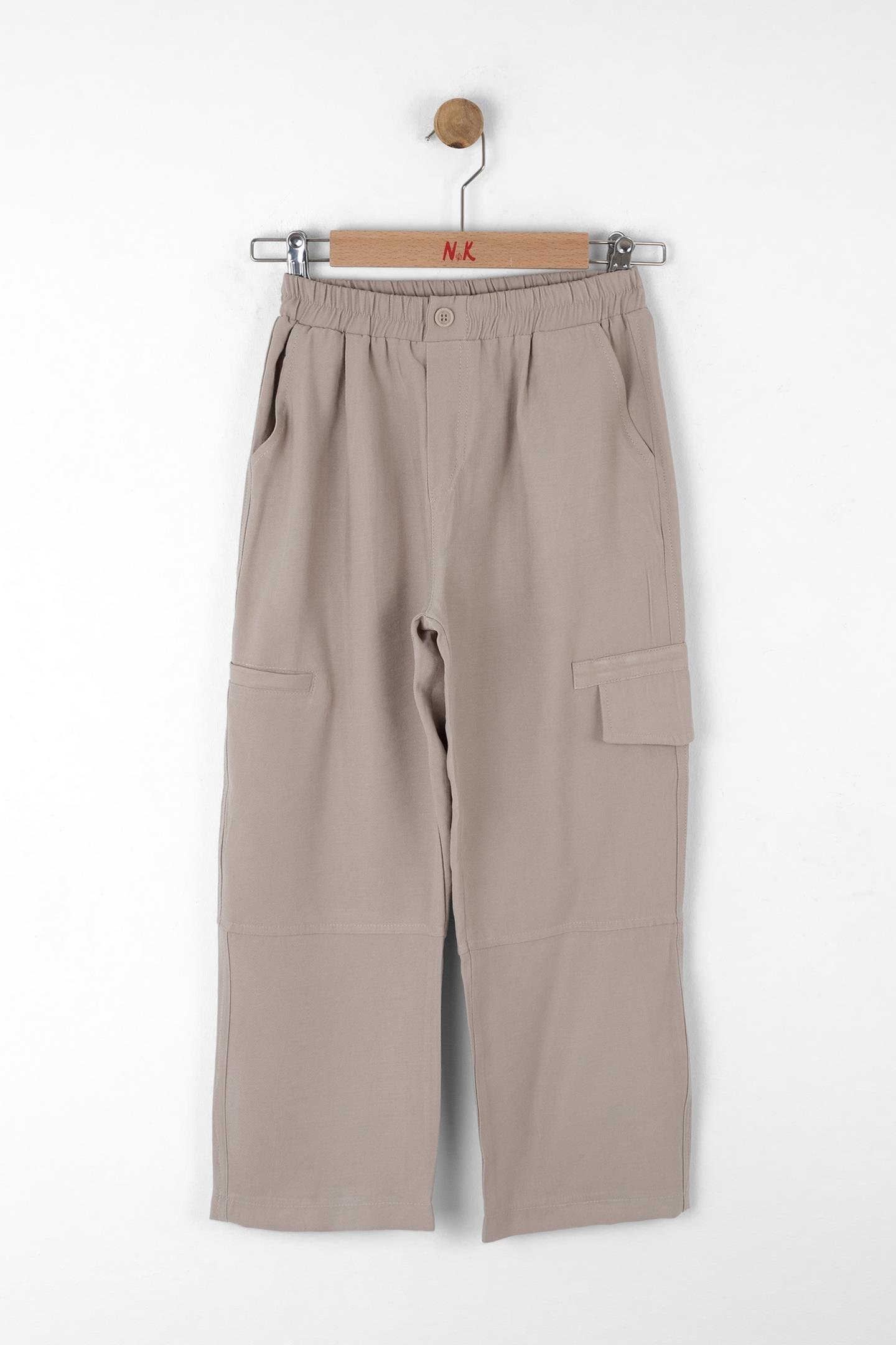 Nk Erkek Çocuk Cuban Pantolon 8-14 Yaş VİZON