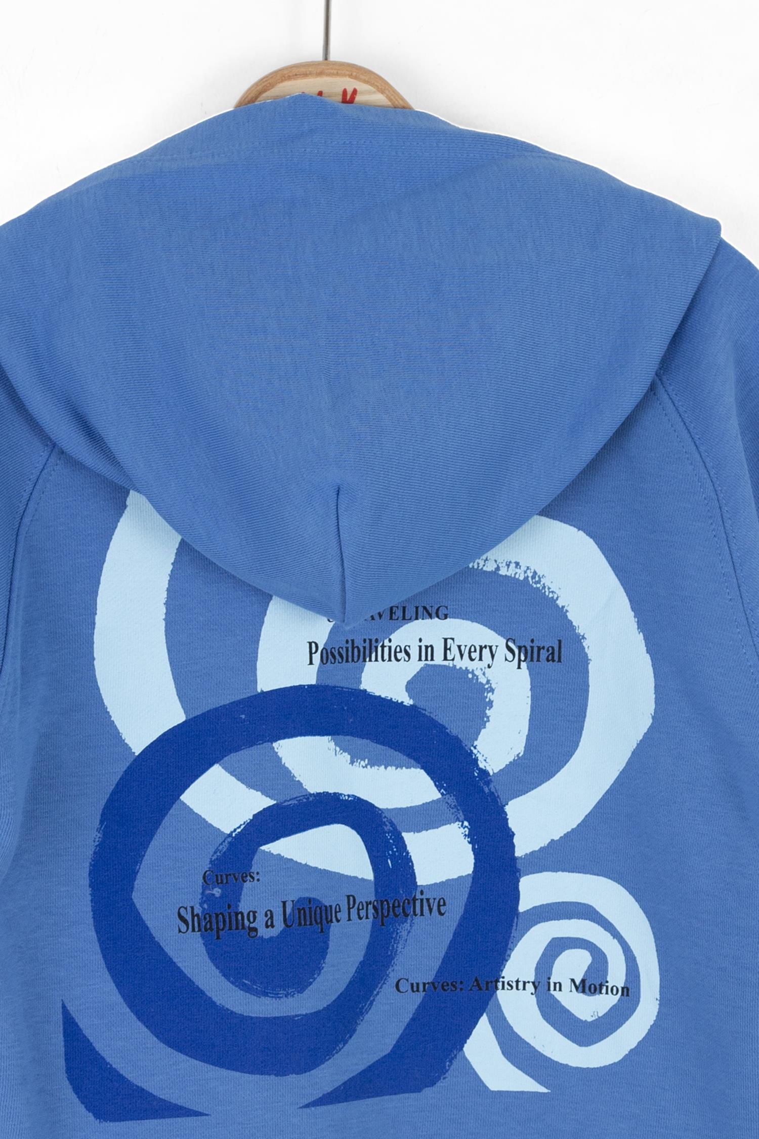 Nk Erkek Çocuk Cure Sweatshirt 4-8 Yaş MAVİ