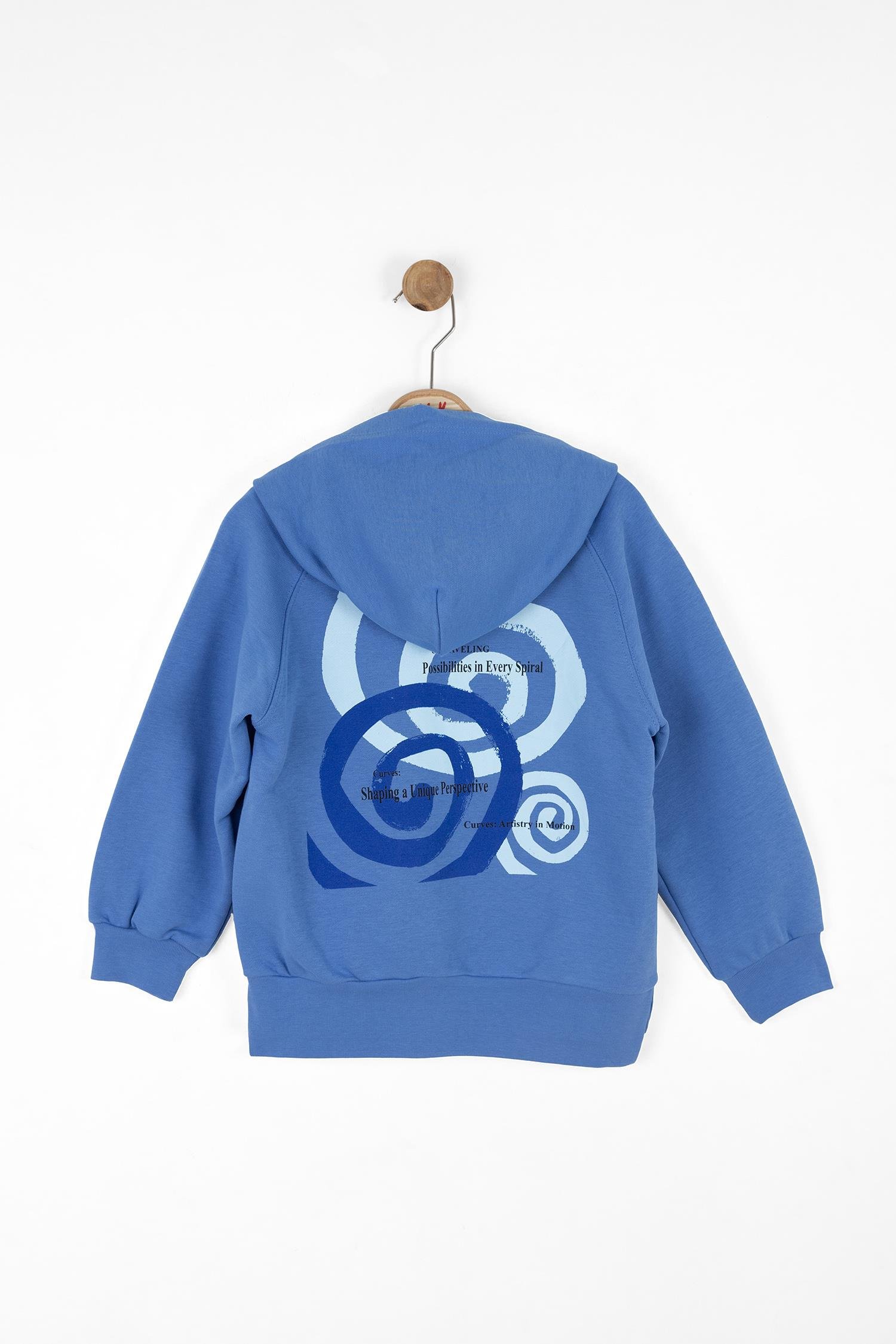 Nk Erkek Çocuk Cure Sweatshirt 4-8 Yaş MAVİ