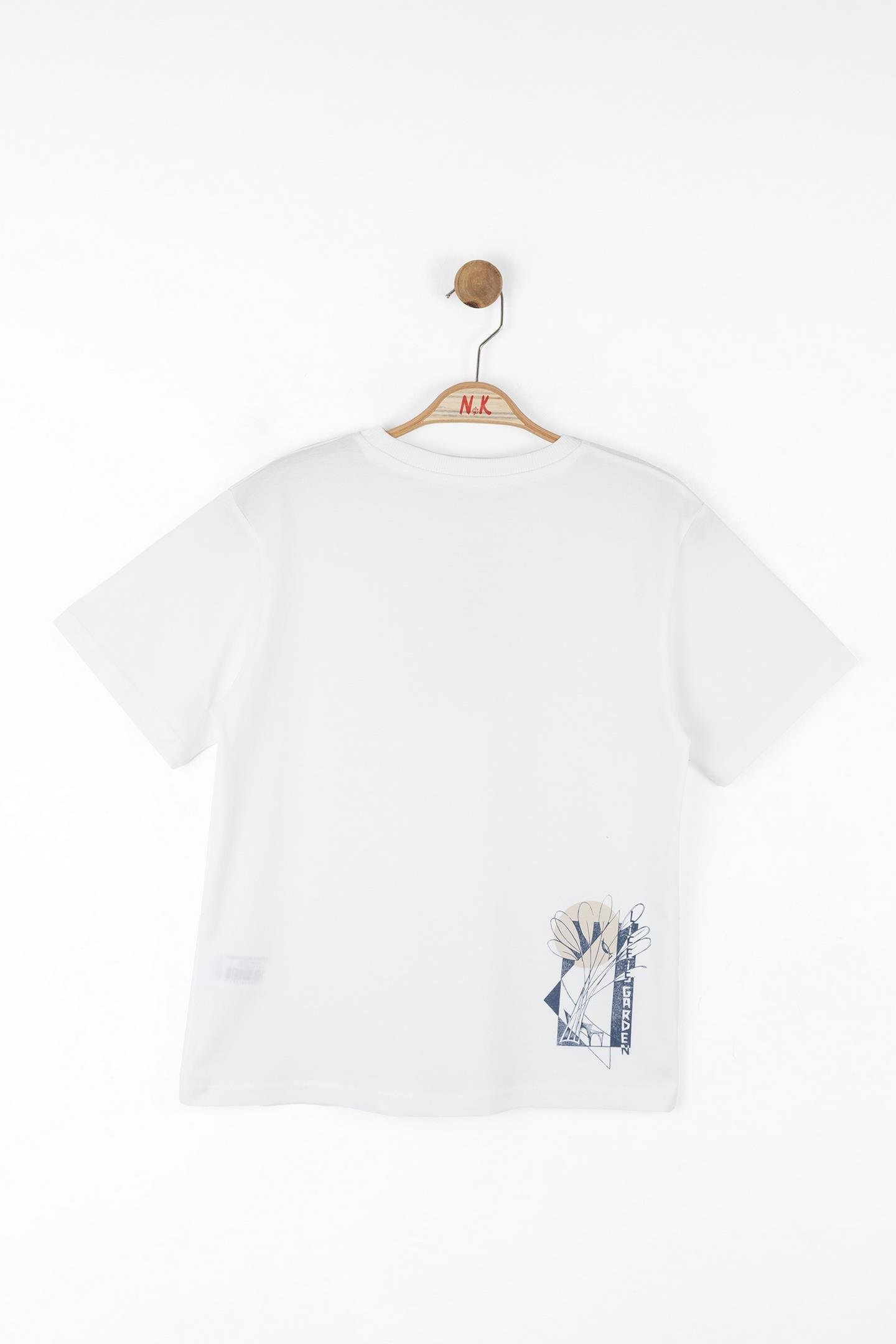 Nk Erkek Çocuk Daffodil Tshirt 8-14 Yaş Ekru