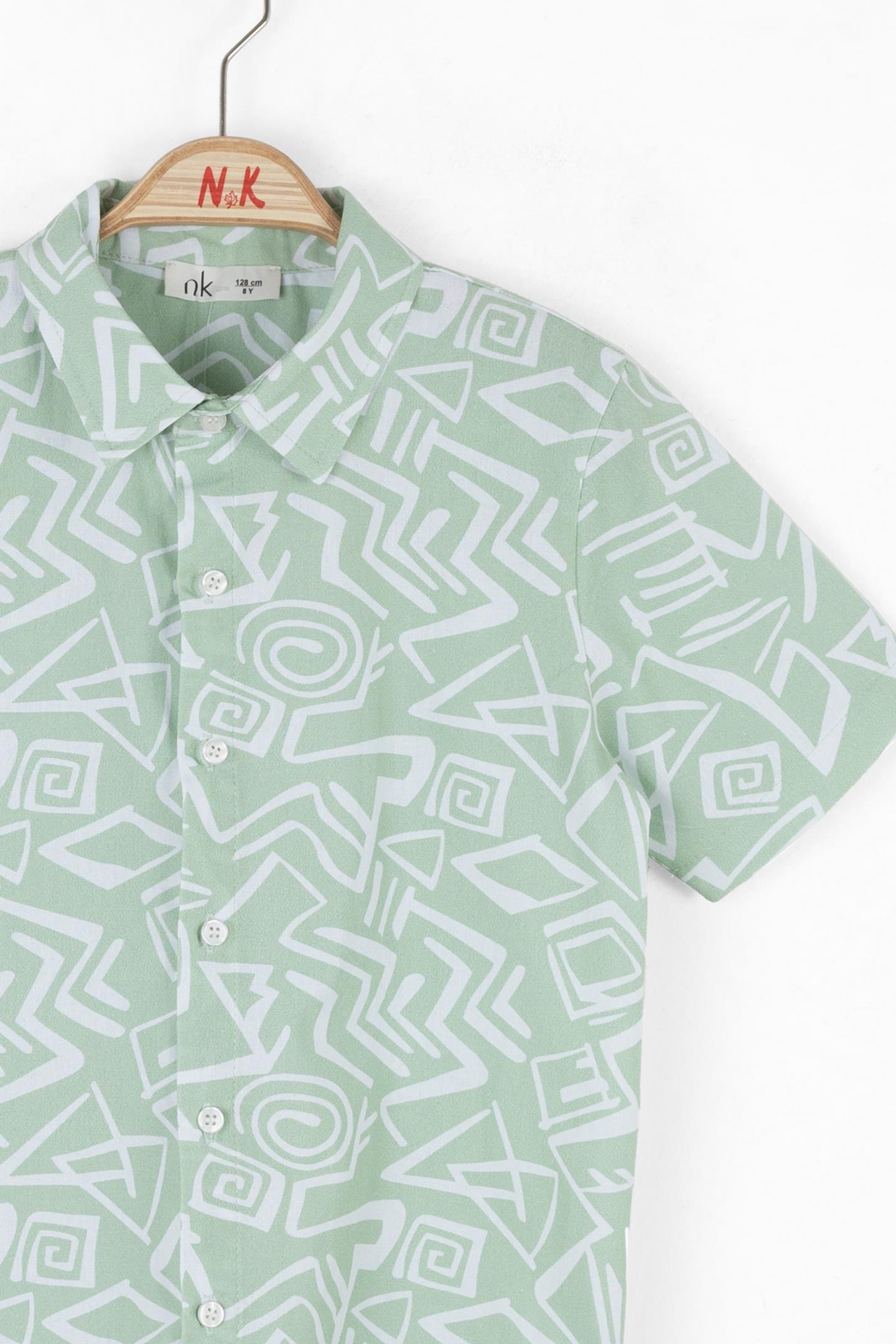 Nk Erkek Çocuk Dawn Gömlek 4-8 Yaş Yeşil