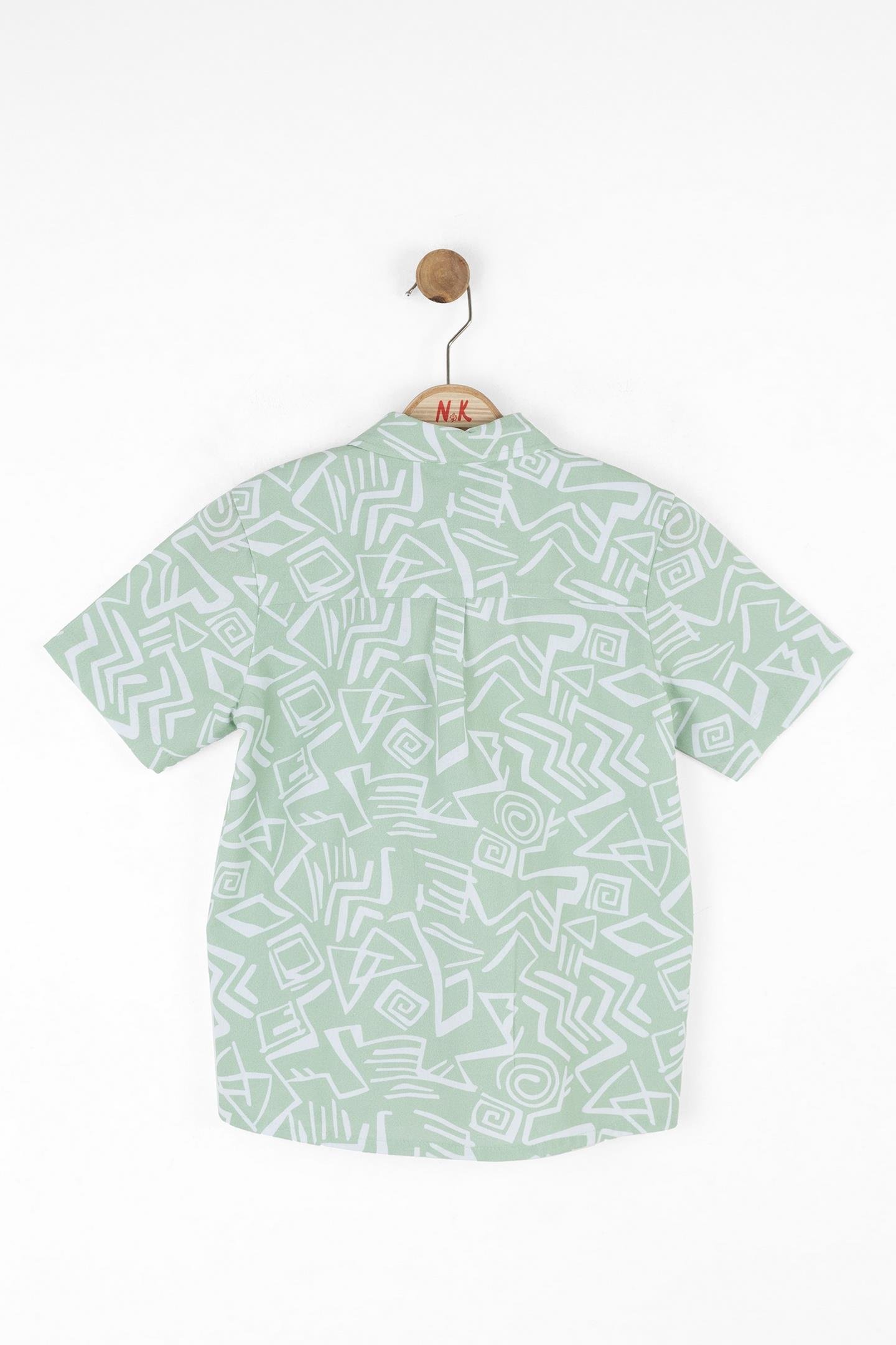 Nk Erkek Çocuk Dawn Gömlek 4-8 Yaş Yeşil