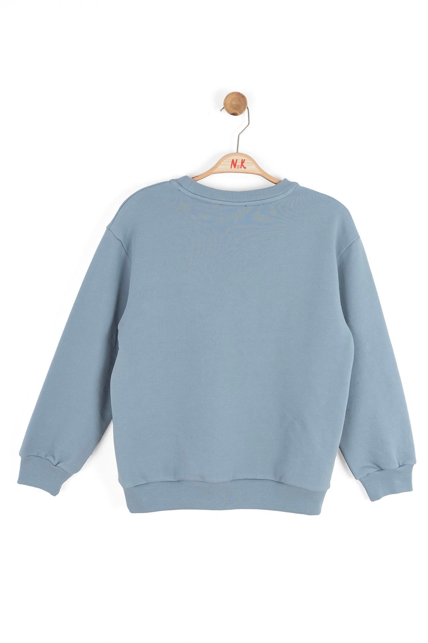 Nk Erkek Çocuk Depthsof Sweatshirt 8-14 Yaş Mavi